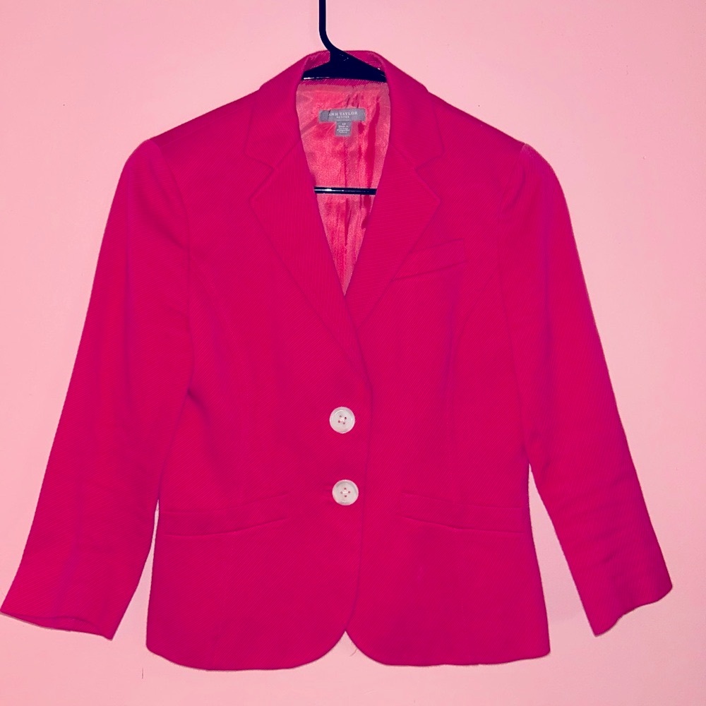 Bright Pink Blazer